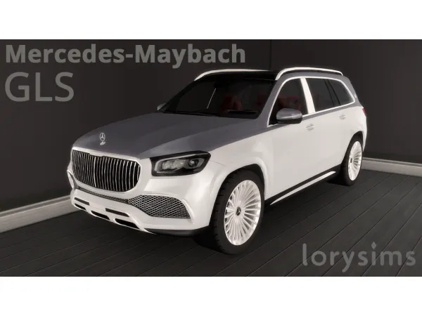 Mix 2021 Mercedes Benz Maybach GLS by LorySims - The Sims 4 Custom Content