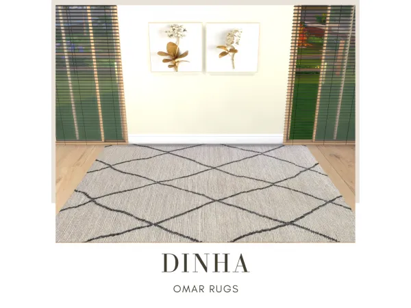 Maxis Match Omar Rugs - The Sims 4 Custom Content