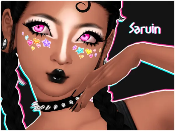 Maxis Match HIME Eyes - The Sims 4 Custom Content