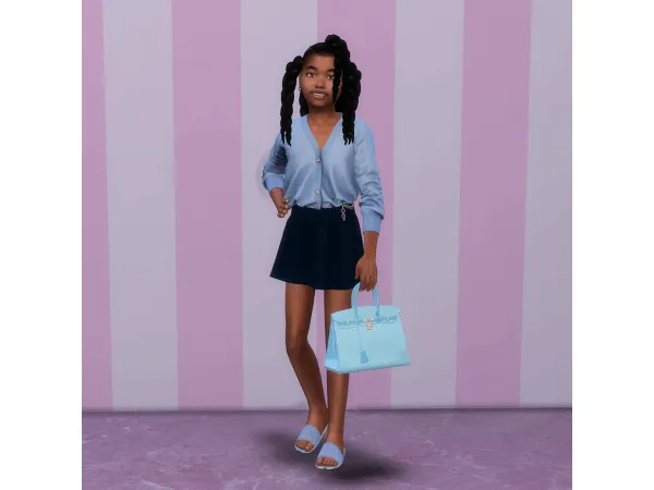 Alpha Kids Baby Birkin Poses by simsfinds - The Sims 4 Custom Content