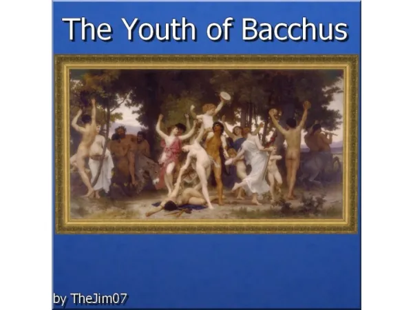 Mix The Youth of Bacchus - The Sims 4 Custom Content