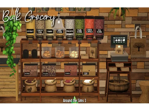 Around Bulk grocery - The Sims 3 Custom Content