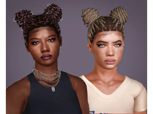 Anto Aisha Hair - The Sims 3 Custom Content
