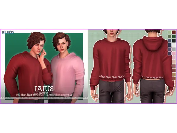 Maxis Match Iaius Jumper - The Sims 4 Custom Content