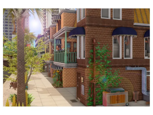 Parkview Condominiums - The Sims 2 Custom Content