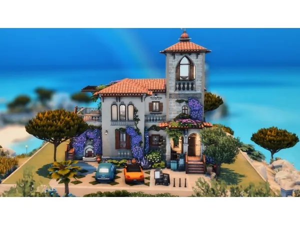 Maxis Match CASTEL RAVELLO - The Sims 4 Custom Content
