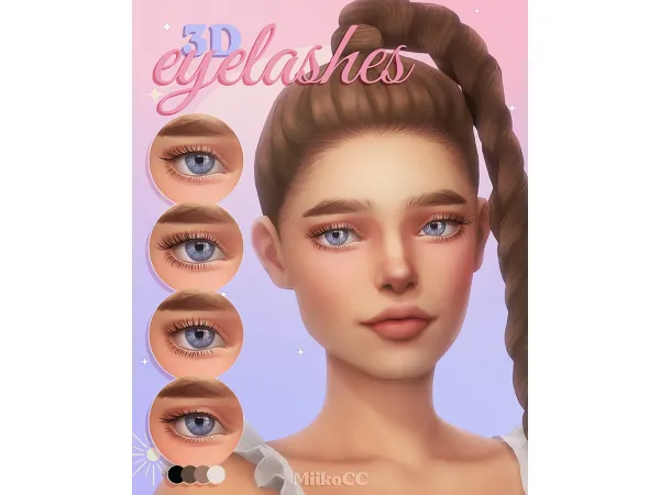 3D eyelashes ☆*:｡Part 4 by Miiko