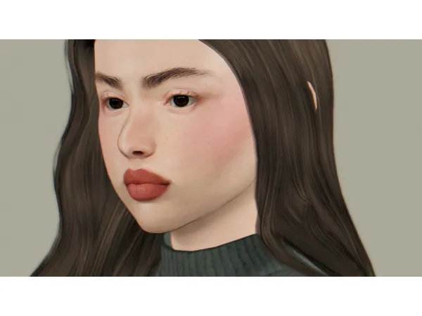 [sls]lips presets eyebrows blush - The Sims 3 Custom Content