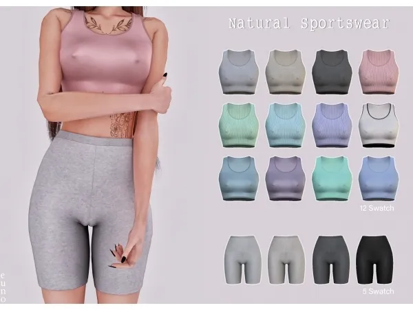 Natural sportswear set