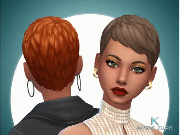 Maxis Match Pixie Hairstyle - The Sims 4 Custom Content
