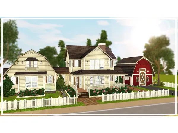 Little Acorn Farm - The Sims 3 Custom Content