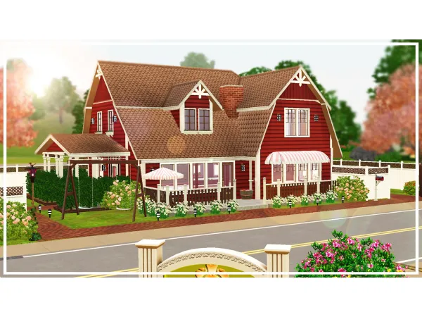 Snowdrops Cottage - The Sims 3 Custom Content