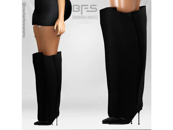 Alpha 06 [ BARBARA BOOTS ] - The Sims 4 Custom Content