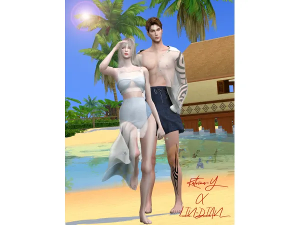 Mix SUMMER 2022 Collaboration - The Sims 4 Custom Content