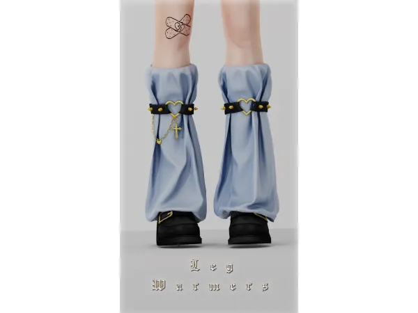 Alpha Leg Warmers by korkassims - The Sims 4 Custom Content