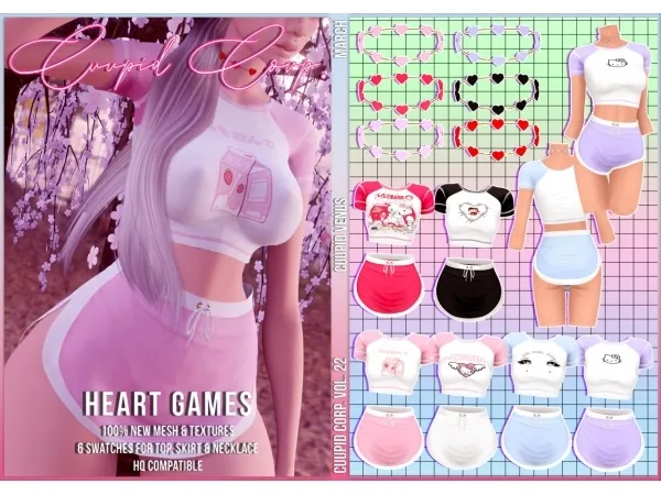 Alpha cuupid corp heart games - The Sims 4 Custom Content