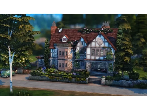 Maxis Match MELLOW MANOR - The Sims 4 Custom Content