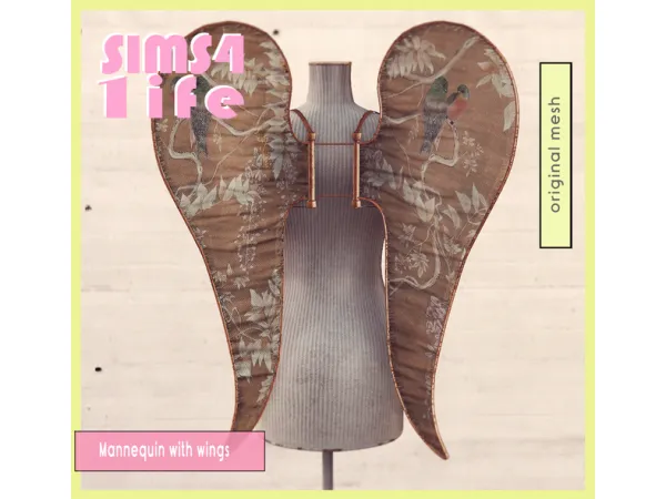 Mix Mannequin and old rug by Sims41ife - The Sims 4 Custom Content
