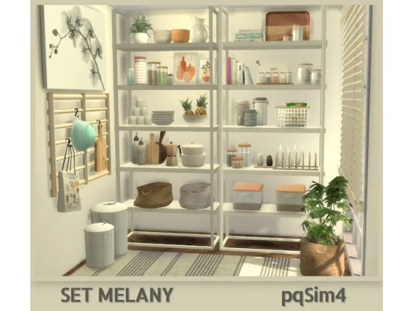 Mix Set Melany - The Sims 4 Custom Content