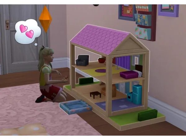 Maxis Match Better Dollhouses Mod by BosseladyTV - The Sims 4 Custom Content
