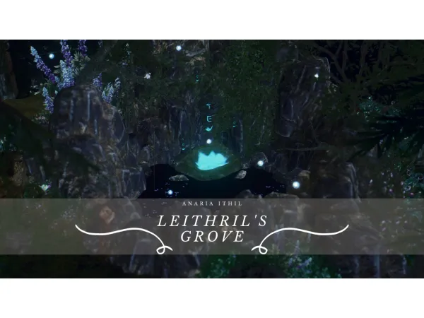Alpha LEITHRILS GROVE LOT DOWNLOAD - The Sims 4 Custom Content