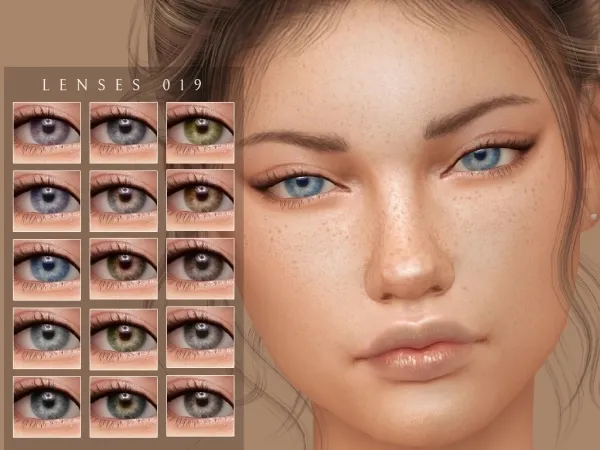 Alpha Lenses 019 - The Sims 4 Custom Content