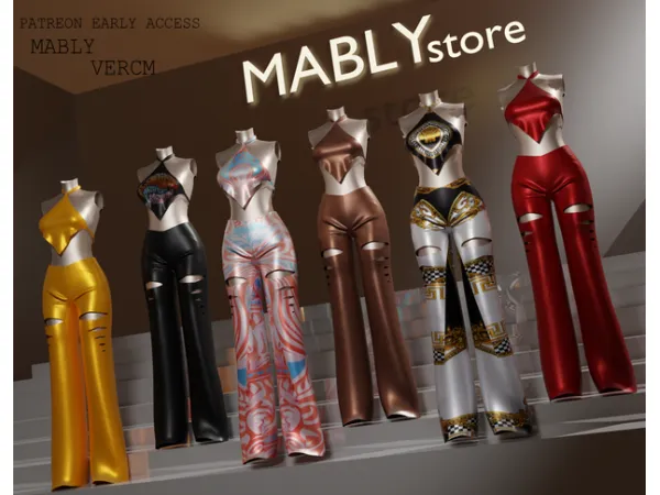 Alpha VERSCM by MablyStore - The Sims 4 Custom Content