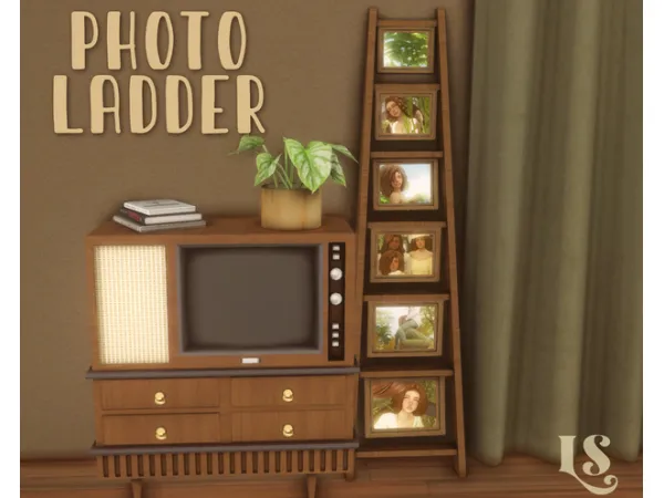 Maxis Match ꕤ Photo Ladder by - The Sims 4 Custom Content