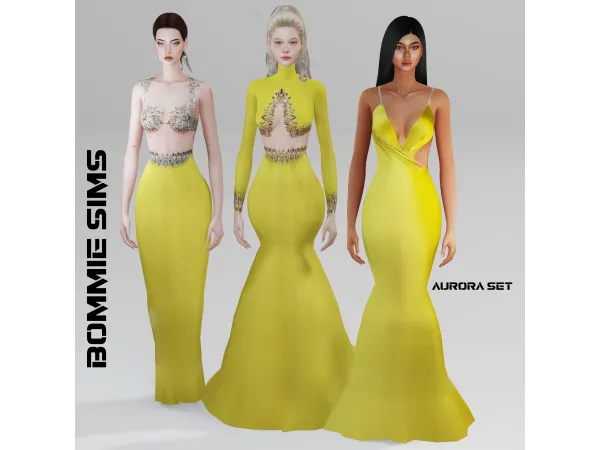 Alpha Aurora Set (Patreon Early Access) - The Sims 4 Custom Content