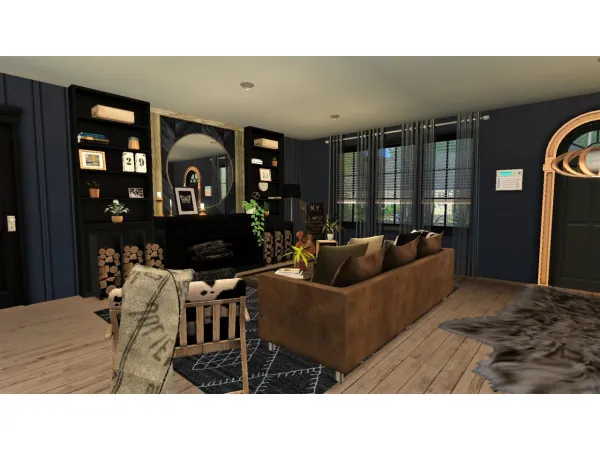 Hollyhock House - The Sims 3 Custom Content