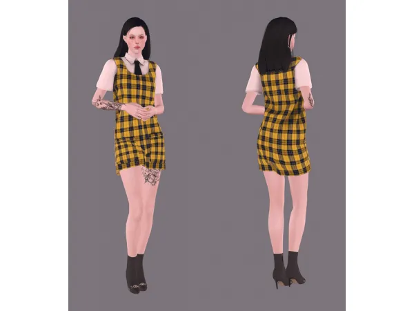 [cw]JisooDiorOutfit - The Sims 3 Custom Content