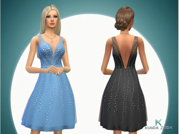 Maxis Match Short Dress Bride Princess - The Sims 4 Custom Content