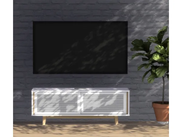Line Media Bench