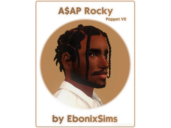 4t2 AAP Rocky Hair by EbonixSims - The Sims 2 Custom Content