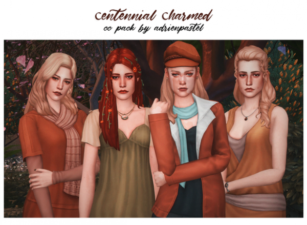 Maxis Match Centennial Charmed Conversion Pack by simsfinds - The Sims 4 Custom Content