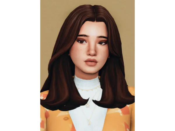 Maxis Match rhea hair by semplicesims - The Sims 4 Custom Content