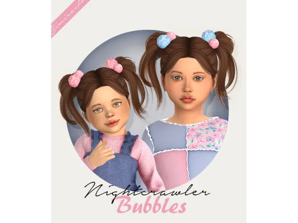 Alpha Nightcrawler Bubbles by simiracle - The Sims 4 Custom Content