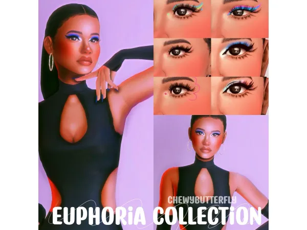 Maxis Match Euphoria collection pt 2 by chewybutterfly - The Sims 4 Custom Content