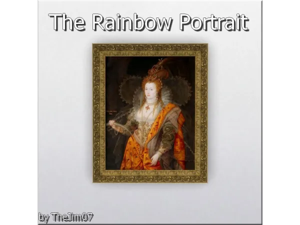 Alpha The Rainbow Portrait by TheJim07 - The Sims 4 Custom Content
