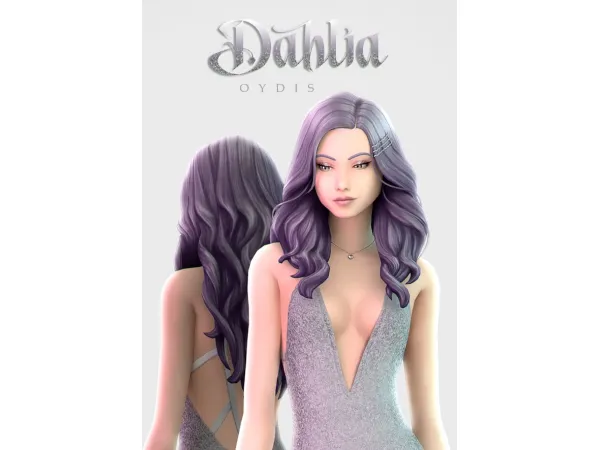 Maxis Match Dahlia Hair by oydis - The Sims 4 Custom Content