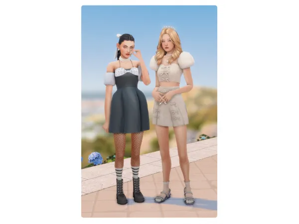 Maxis Match ៸៸ aurora ៸៸ set by boonstow - The Sims 4 Custom Content