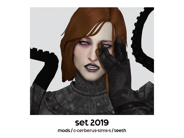 Mix teeth set (2019) - The Sims 4 Custom Content