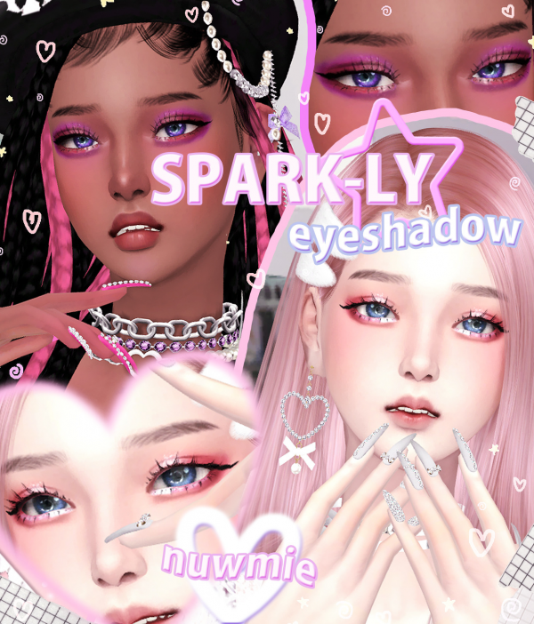 Maxis Match spark ly eyeshadow by simsfinds - The Sims 4 Custom Content