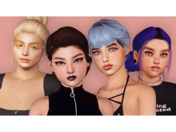 Smallsimmer Eyeliner Dump - The Sims 3 Custom Content