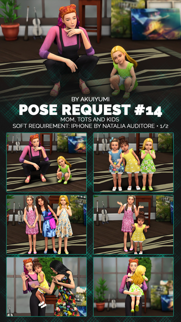 Mix Pose Request 14 free 15apr by simsfinds - The Sims 4 Custom Content
