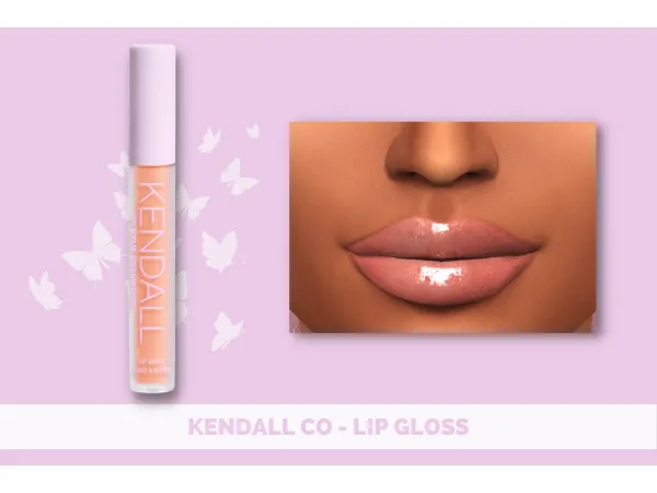 Mix KENDALL COLLECTION GLOSS - The Sims 4 Custom Content