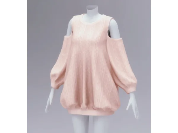 Alpha Cute sweater by Arltos - The Sims 4 Custom Content