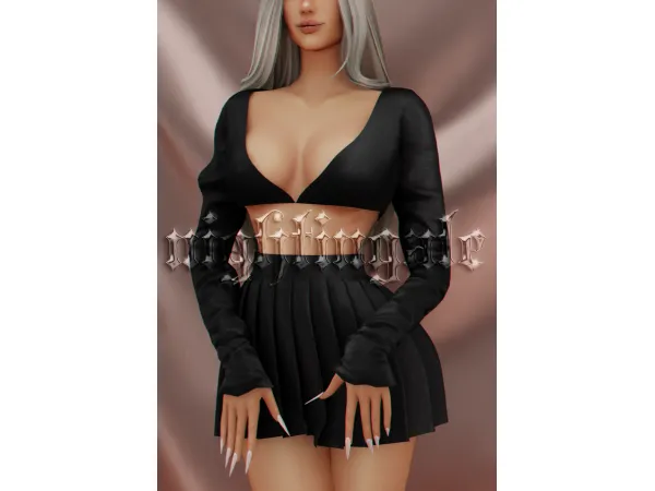 Alpha Lisa Set for by Nightingale Sims - The Sims 4 Custom Content