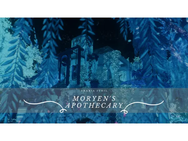 Alpha MOREYNS APOTHECARY LOT DOWNLOAD - The Sims 4 Custom Content