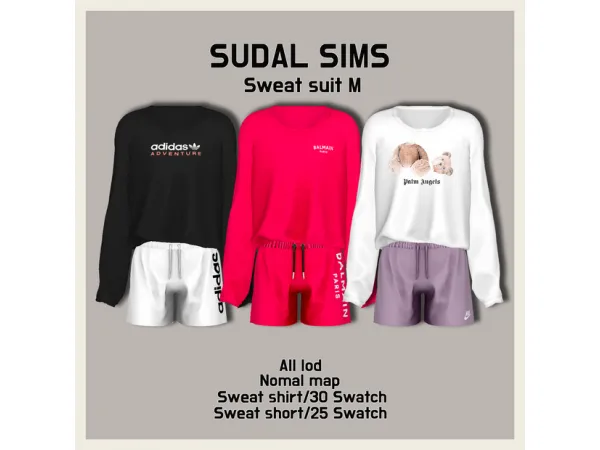 [sudal] Sweat suit M1